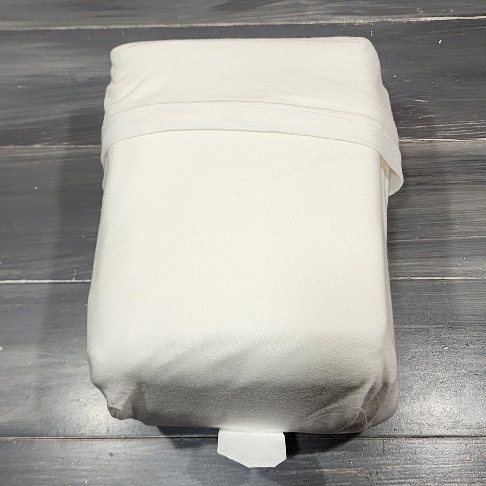 Threshold Full Cotton Jersey Sheet Set White 4 Piece Bedding